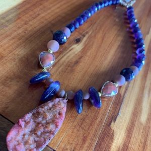 Barse Genuine Stone Necklace